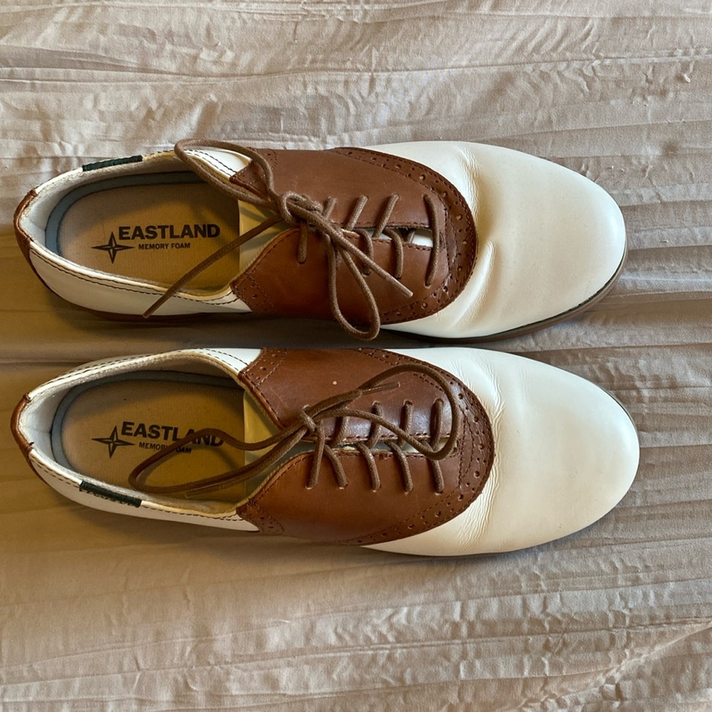 Very lightly used Eastland Shoes- No Marks or Stains- Some Creases on the front